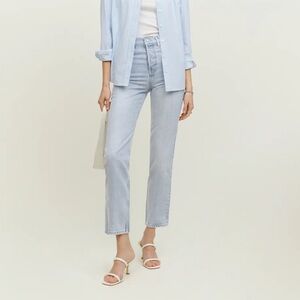 Reformation Cynthia High Rise Straight Jeans